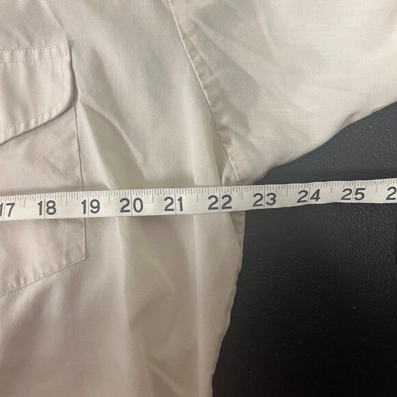 VTG Sheplers Pearl Snap Mens Short Sleeve Western Shirt Size Small 16.5 Cowboy - Picture 4 of 6